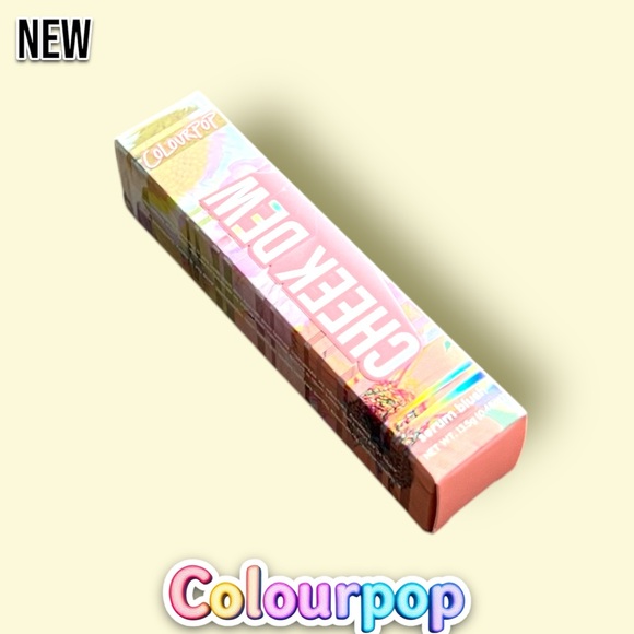 New NIB colourpop cheek dew hydrating serum blush spring flush - Picture 2 of 6